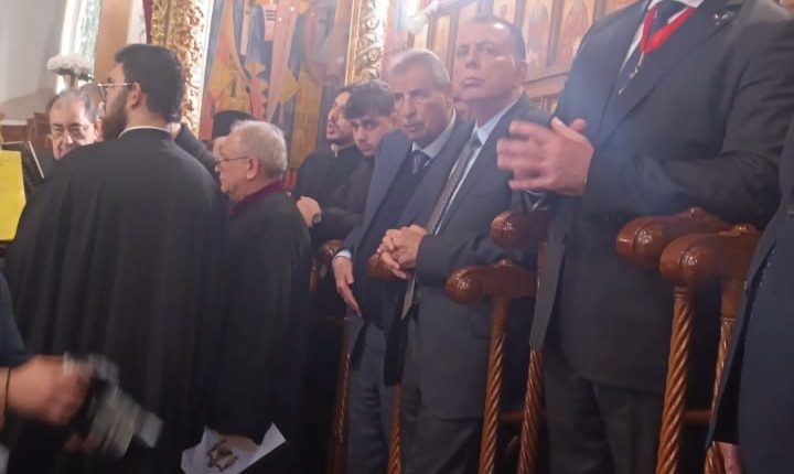 وزير الداخلية يشارك مندوبًا عن جلالة الملك في قداس عيد الميلاد ببيت لحم
