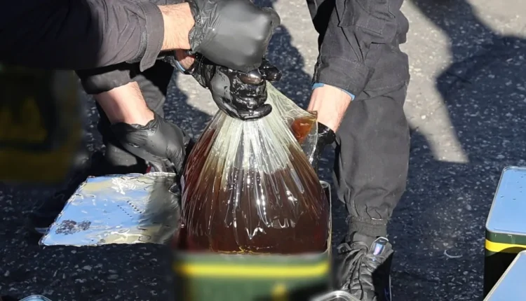 الأمن السوري يضبط شحنة ضخمة من مادة الكوكايين السائلة المخدِّرة