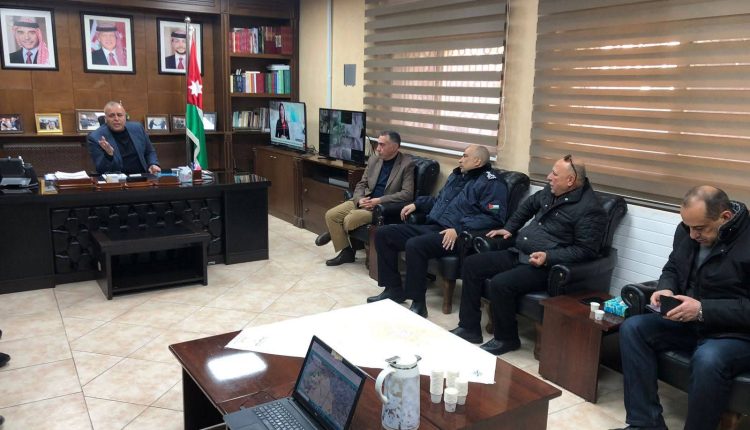 اجتماع تنسيقي في محافظة مادبا لبحث خطة الطوارئ ومعالجة الملاحظات السابقة