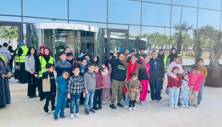 رحلة حرير الإنسانية لبث الفرح في قلوب أطفال مرضى السرطان من مختلف محافظات المملكة