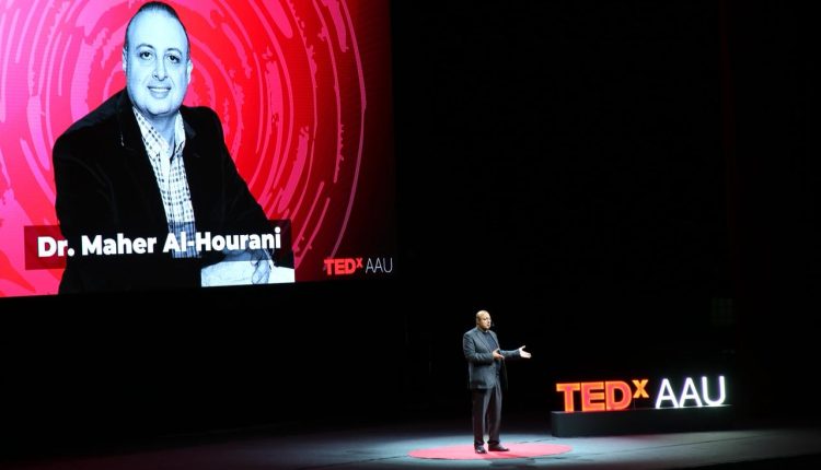 د. ماهر الحوراني يدشّن افتتاح منصة TEDxAAU بالتأكيد على مواكبة التطور وسرعة اتخاذ القرار