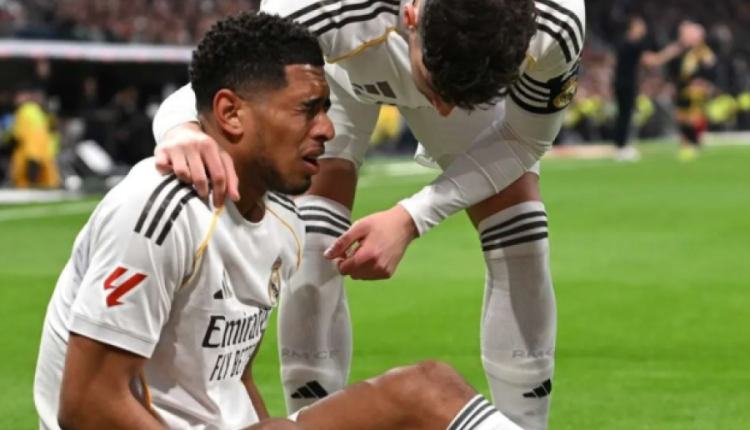 نادي ريال مدريد الإسباني يعلن إصابة بيلينغهام