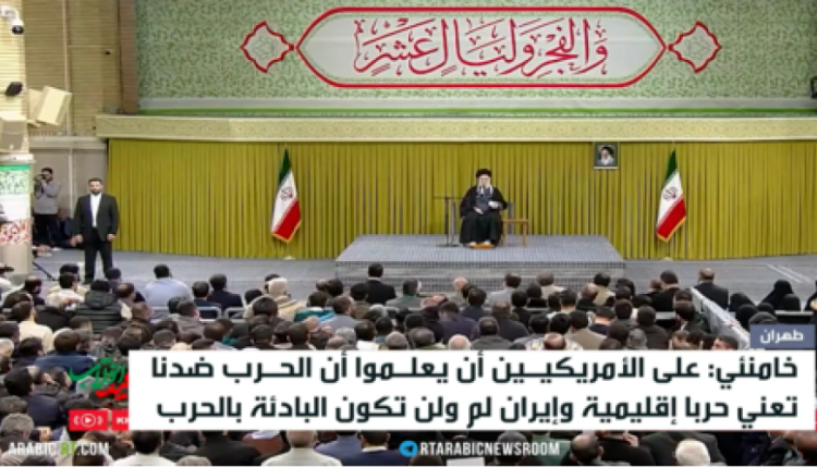 خامنئي يحذّر من حرب إقليمية وعراقجي يبدي تفاؤلاً بإمكانية اتفاق نووي مع واشنطن