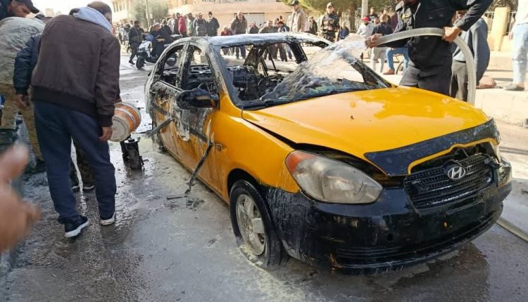 دمشق..انفجار سيارة محملة بالأسلحة والذخائر في بلدة القريا بالسويداء