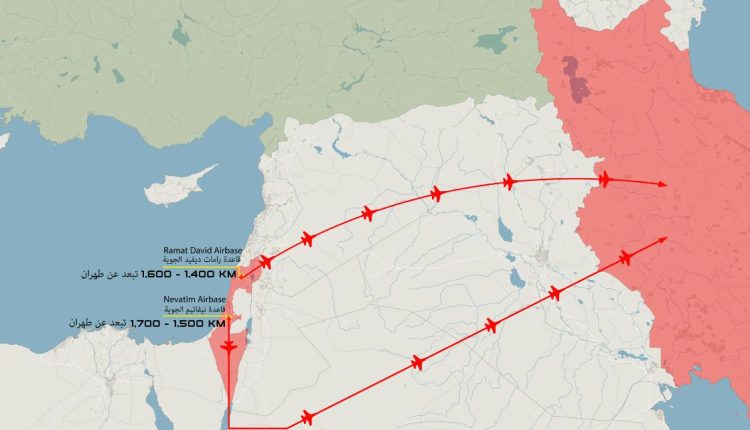 الضربات الجوية الأمريكية–الإسرائيلية تصل إيران عبر الأجواء السورية وسط تهديدات طهران
