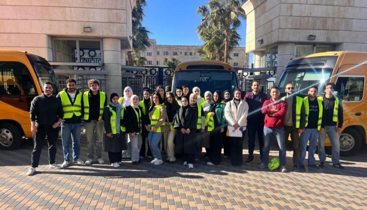 عمّان الأهلية تختتم الحملة الشتوية “أمل ودفء” في محافظة البلقاء