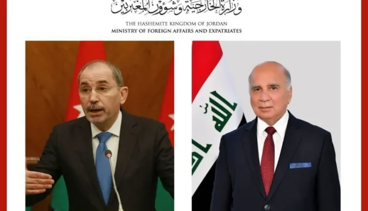 الصفدي وحسين يبحثان تداعيات التصعيد الإقليمي ويؤكدان تعزيز التعاون الأردني-العراقي