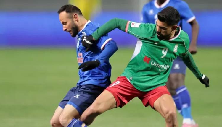 تعادل الرمثا والوحدات 1-1 في الجولة 19 من الدوري الأردني للمحترفين