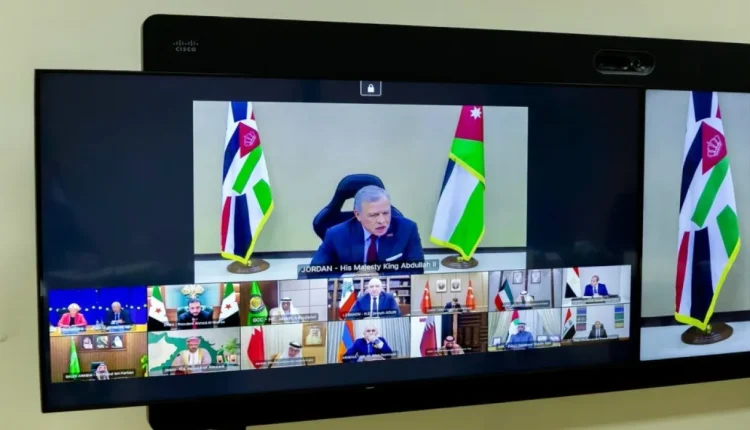 الملك: إسرائيل تؤجج الصراع في المنطقة وتواصل اعتداءاتها على غزة والضفة خلال رمضان