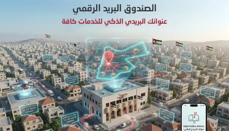 البريد الأردني صندوق البريد الرقمي مشروع استراتيجي نحو قاعدة بيانات وطنية متكاملة للعناوين البريدية الرقمية