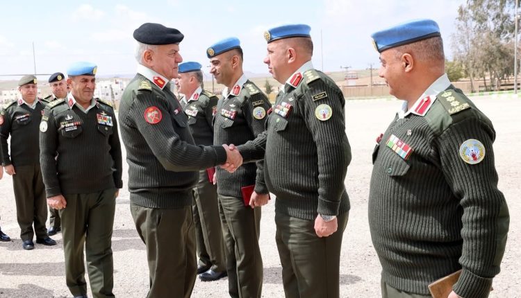 الحنيطي يتفقد جهود سلاح الهندسة الملكي في التعامل مع المتساقطات بمختلف مناطق المملكة