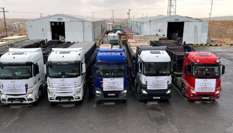 الأردن يرسل قافلة مساعدات إنسانية إلى لبنان بتوجيه ملكي