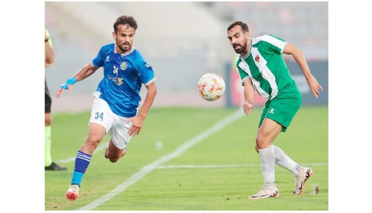 التعادل يحسم مواجهة الأهلي والسلط في دوري المحترفين