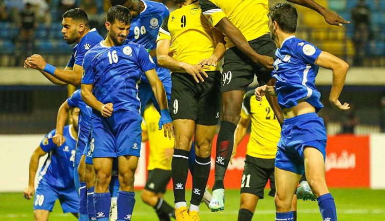 الحسين إربد يعتلي الصدارة بثلاثية نظيفة في شباك الرمثا