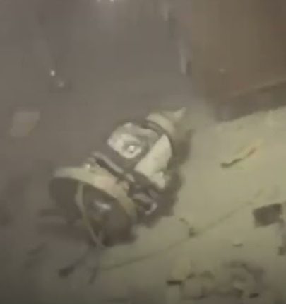 سقوط طائرة مسيّرة داخل منفذ طريبيل الحدودي غرب العراق وإندلاع حريق دون إصابات