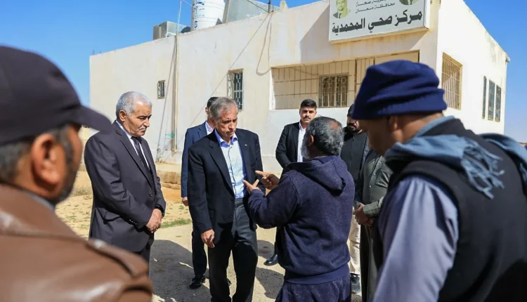 رئيس الوزراء يطلق جولة ميدانية في جنوب المملكة ويُوعز بتطوير مركز صحي المحمدية