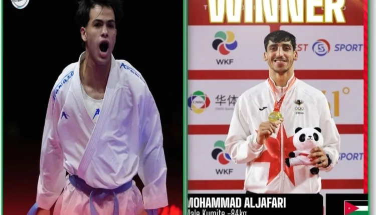 طلبة جامعة عمان الأهلية يحققون إنجازًا عالميًا في الكاراتيه