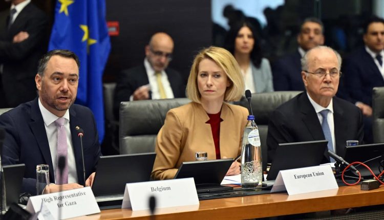 دعم أوروبي متجدد للسلطة الفلسطينية وحل الدولتين وسط انشغال دولي بالحرب على إيران