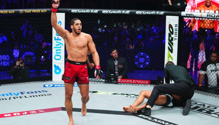 عمر الدفراوي يحسمها بالضربة القاضية في بطولة PFL العالمية