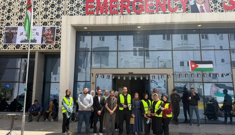 مؤسسة حرير تنفذ فعالية وطنية وإنسانية شاملة في مستشفيات البشير بمناسبة اليوم الوطني للعلم الأردني