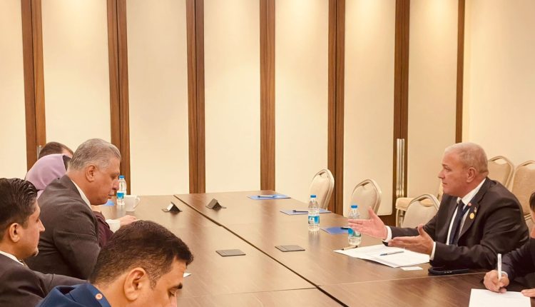 خلال لقاءه الوفد العراقي المشارك في اجتماعات البرلمان الدولي   عطية : اهمية تعزير التبادل بين البلدين ودعم الجهود المبذولة لتحقيق الاستقرار 