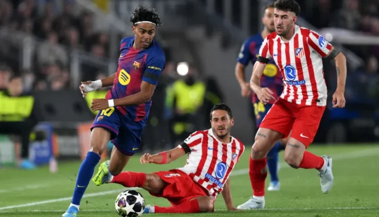 أتلتيكو مدريد يصعق برشلونة بثنائية في كامب نو ويقترب من نصف النهائي