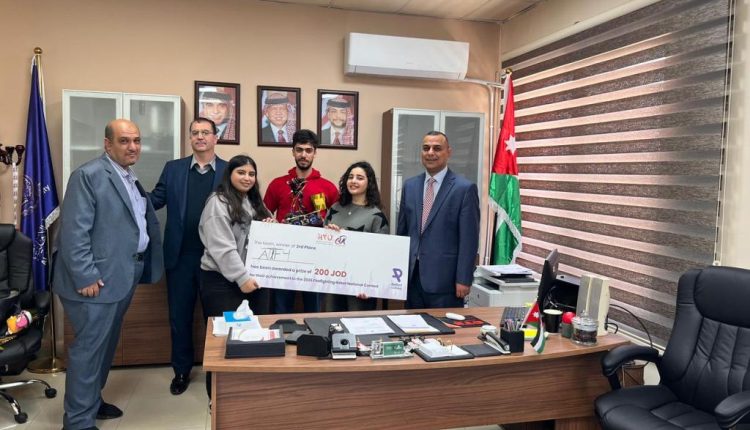 هندسة عمّان الأهلية تفوز بالمركز الثالث في مسابقة الروبوتات لمكافحة الحرائق (FFEC-2026)