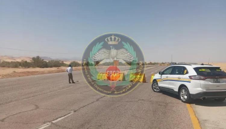 تنويه مروري: تحويل السير على طريق وادي عربة بسبب أعمال صيانة
