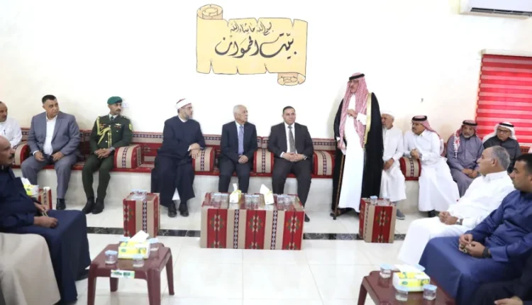 مندوبا عن الملك وولي العهد…العيسوي يعزي العدوان واللوزي ومنكو والبدارين وخواجا