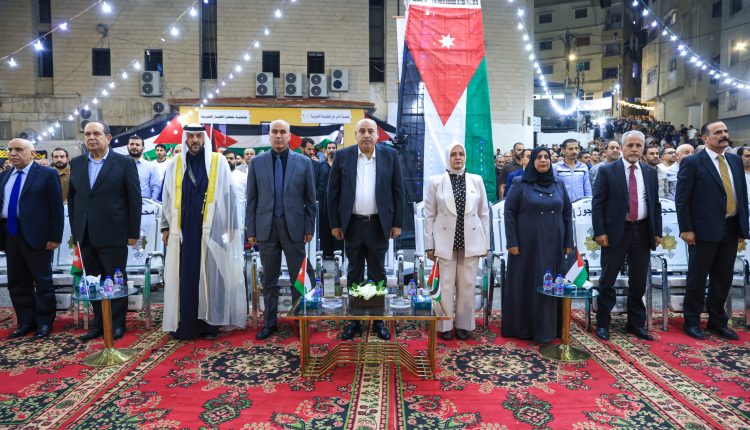 القاضي يرعى احتفالات حي الطفايلة بعيد الاستقلال والأعياد الوطنية 