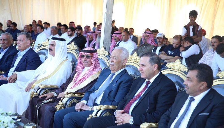 رئيس الديوان الملكي يرعى احتفال عشيرة الشرعة بالاعياد الوطنية