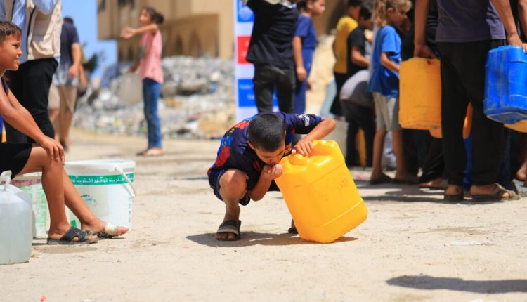 الأمم المتحدة: معظم سكان غزة يحصلون على أقل من 6 لترات من الماء يومياً