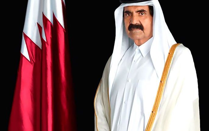 قطر: الديوان الأميري  ينعى الأمير الوالد الشيخ حمد بن خليفة آل ثاني