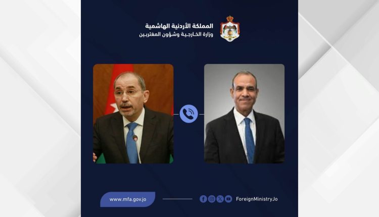 وزير الخارجية يبحث هاتفيا مع نظيره المصري تداعيات التصعيد الخطير الذي تشهده المنطقة