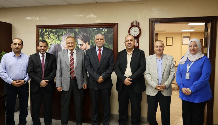 مدير عام الهيئة الهاشمية للمصابين العسكريين يزور مدير عام مؤسسة التدريب المهني