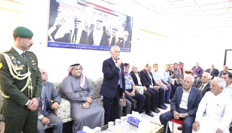 مندوبا عن الملك وولي العهد.. العيسوي يعزي عشيرتي مقدادي والزعبي