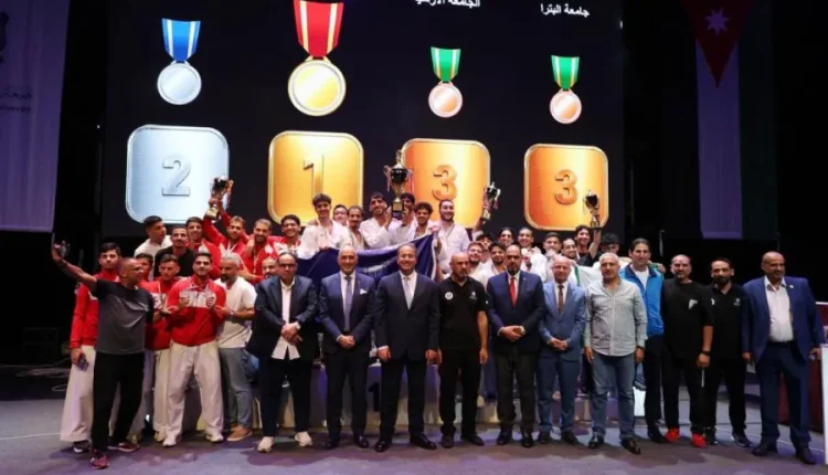 عمان الاهلية بطلة الجامعات الأردنية في الكراتيه للطلاب ووصيفه البطولة للطالبات .. صور
