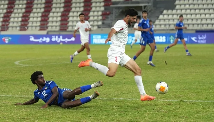 المنتخب الوطني ت 20 يتغلب على نظيره الكويتي1-0 وديا